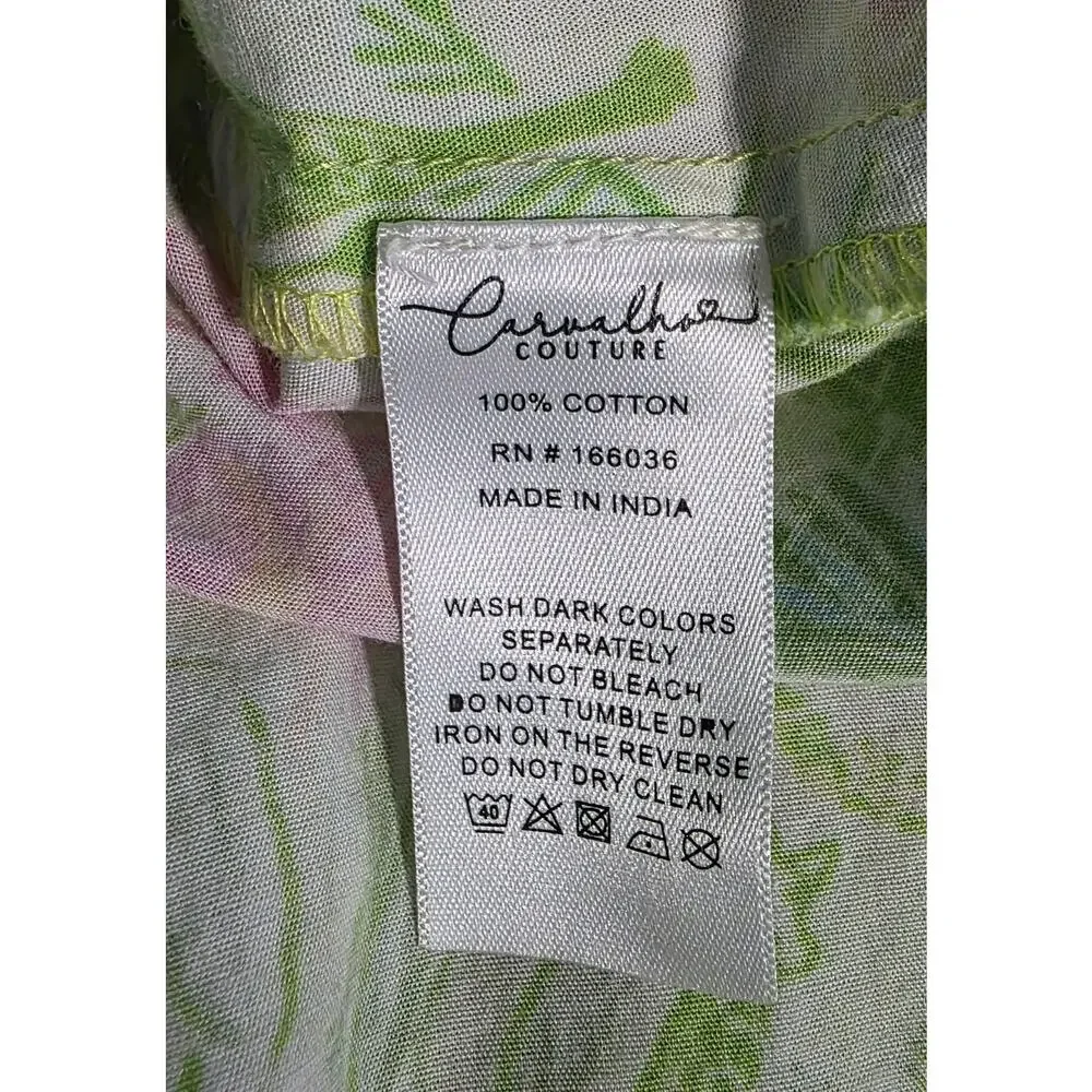Carvalho Coutre Girls Cabana Cover Up Swim‎ Size L